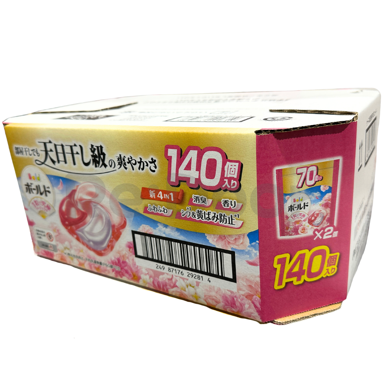 【73961】ボールド ジェルボール4D 華やかプレミアムブロッサムの香り 70個入り×2袋|BOLD GEL BALL 140CT